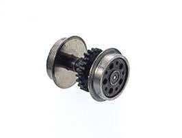 Tomix Parts PW-051 Wheel For Locomotive (Black) 4pcs. (N Scale)