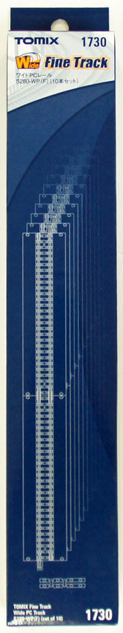 Tomix 1730 Wide PC 280mm Straight Track S280-WP(F) (N Scale)