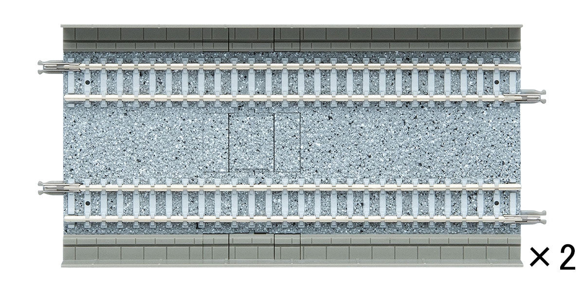 Tomix 1811 140mm Double Track DS140(F) (2 Pieces) (N Scale)