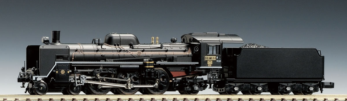 Tomix 2005 JR Steam Locomotive Type C57 (No.180) (N Scale)