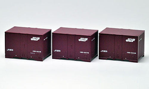 Tomix HO-3112 Type 19B 5t Containers (3 Pieces) (HO Scale)