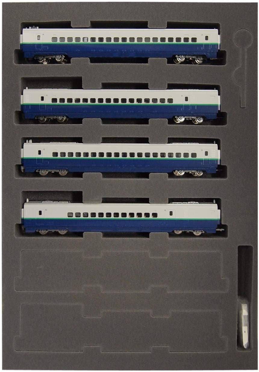 Tomix 92853 JR Series 200 Tohoku/Joetsu Shinkansen (Renewal) 4 Cars Add-on Set (N Scale)