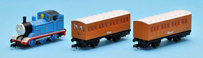 Tomix 93810 Thomas Tank Engine & Friends Thomas 3 Cars Set (N Scale)