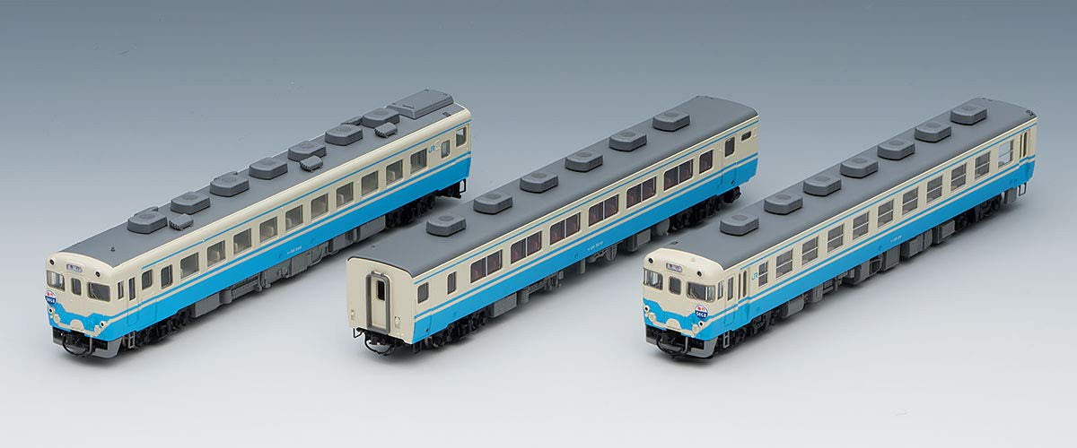 Tomix 97907 JR Series KIHA 58 Uwajima/JR Shikoku Color 3 Cars Set (N Scale)