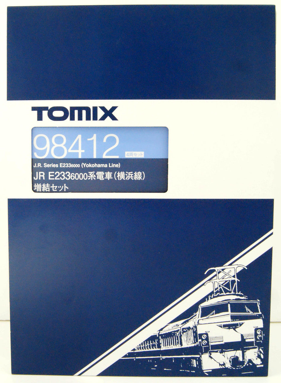 Tomix 98412 Series E233-6000 (Yokohama Line) 4 Cars Add-on Set (N Scale)