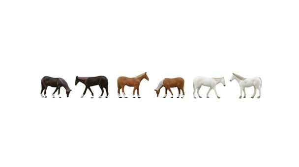 Tomix (TomyTec) N 328162 Farm Horses (6)