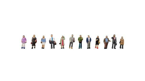 Tomix (TomyTec) N 328179 Walking People (12)