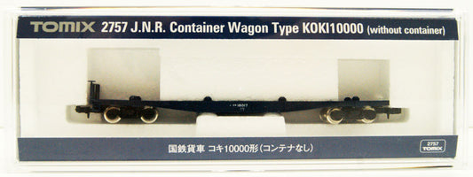  Tomix 2757 JNR Freight Car Type KOKI 10000 (Without Container) (N Scale)