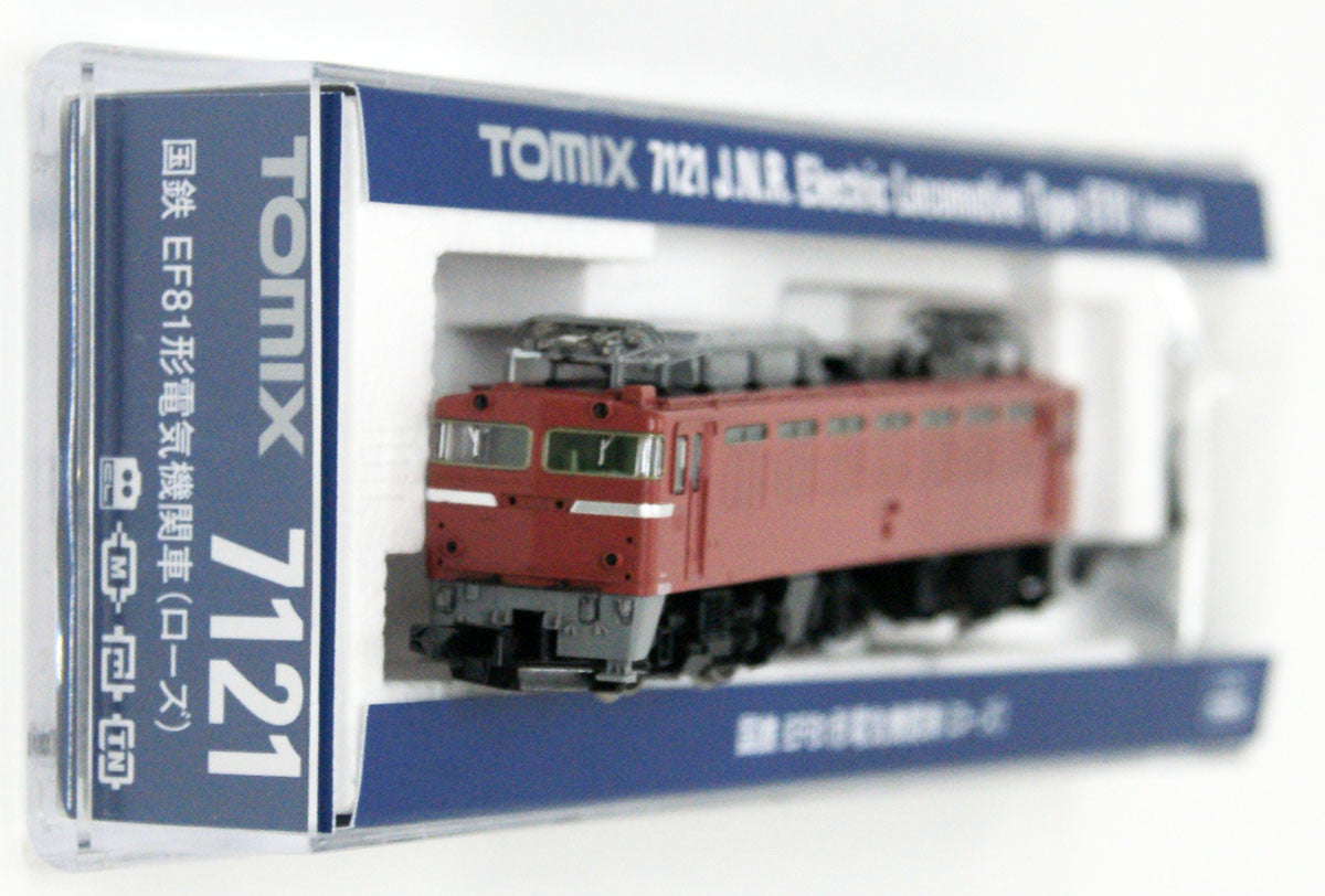  Tomix 7121 JNR Electric Locomotive Type EF81 (Rose) (N Scale)