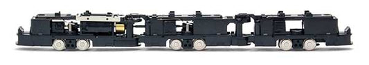 Tomix (TomyTec) 268710 TM-LRT04 Power Chassis Long - Standard DC, 3-Truck, 118.2mm Wheelbase To Outer Truck Centers