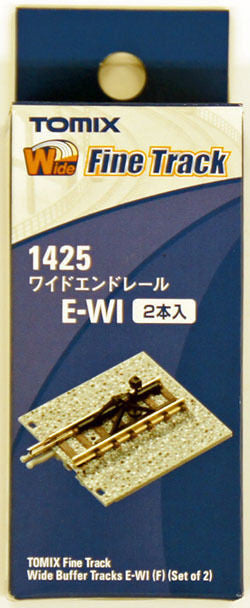  Tomix 1425 Wide Buffer Track E-WI(F) (2 Pieces) (N Scale)