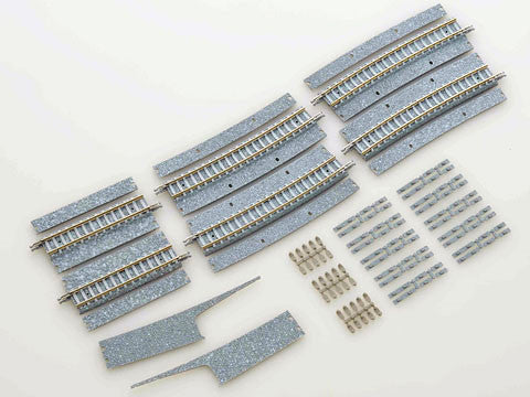 Tomix 1750 Wide PC Curve Track C605-10-WP (N Scale)