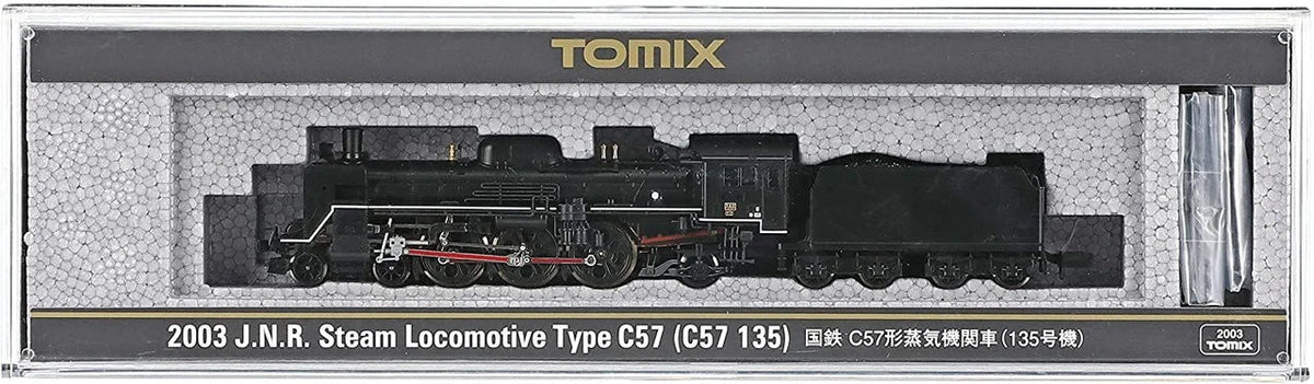 Tomix 2003 JNR Steam Locomotive Type C57 (No.135) (N Scale)