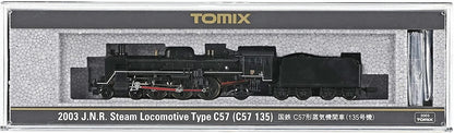 Tomix 2003 JNR Steam Locomotive Type C57 (No.135) (N Scale)
