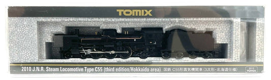  Tomix 2010 JNR Steam Locomotive Type C55 (3rd Type/Hokkaido Ver.) (N Scale)