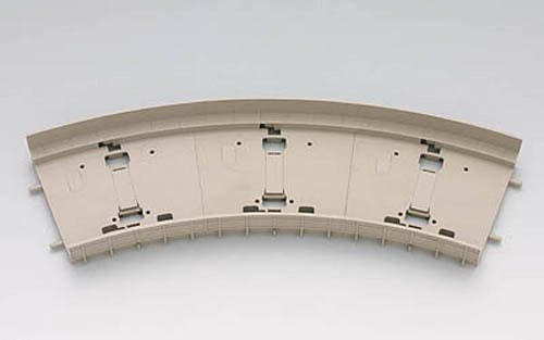  Tomix 3065 Curved Double Track Girder Bridge C317/280-15 (3 Pcs. Gray) (N Scale)
