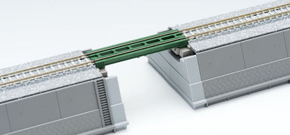  Tomix 3248 Trough Girder Bridge (Dark Green) (2 Pieces) (N Scale)