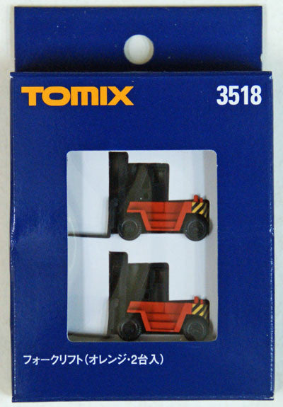  Tomix 3518 Forlift (Orange) 2 Sets (N Scale)