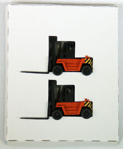  Tomix 3518 Forlift (Orange) 2 Sets (N Scale)
