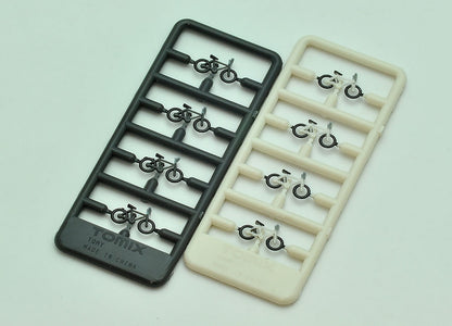  Tomix 3583 Bicycle (Sports Type/ Set Of 8) (N Scale)