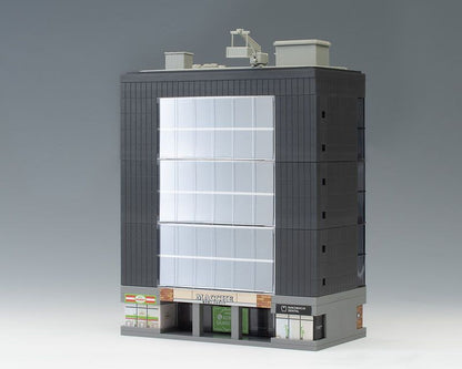  Tomix 4216 Complex Building (Round Window/7 Stories) (N Scale)