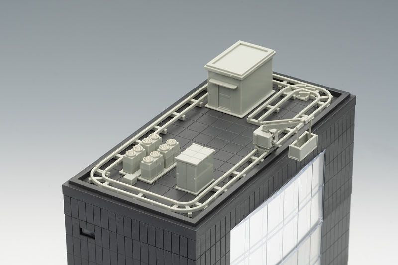  Tomix 4216 Complex Building (Round Window/7 Stories) (N Scale)