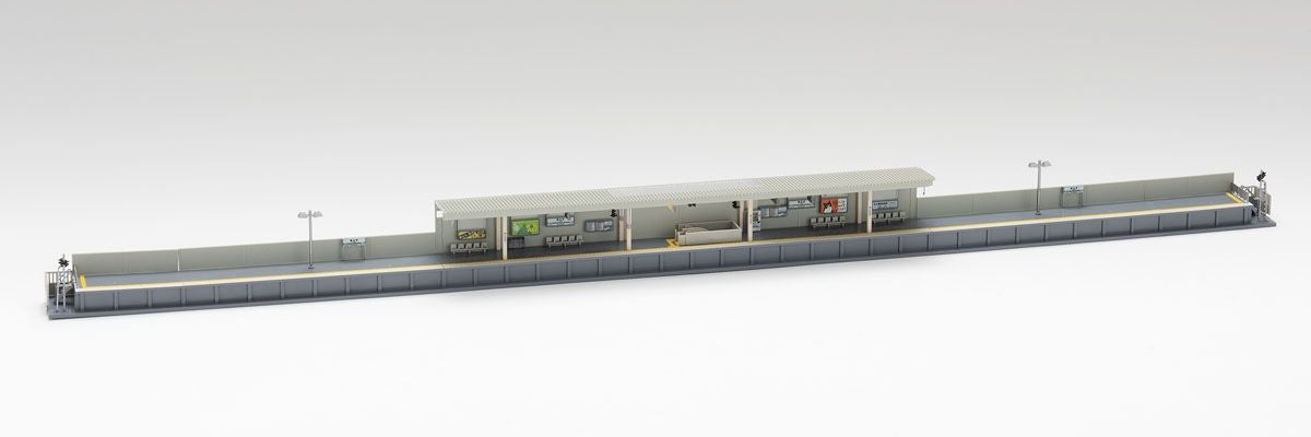  Tomix 4281 One-sided Platform Set (Urban Type) (N Scale)