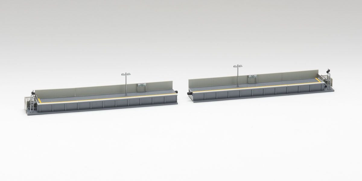  Tomix 4289 One-sided Platform End Sections (Urban Type) (N Scale)