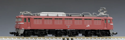  Tomix 7152 JR Electric Locomotive Type EF81 (Nagaoka/ Rose/ With Eaves) (N Scale)