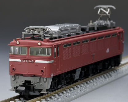 Tomix 7152 JR Electric Locomotive Type EF81 (Nagaoka/ Rose/ With Eaves) (N Scale)