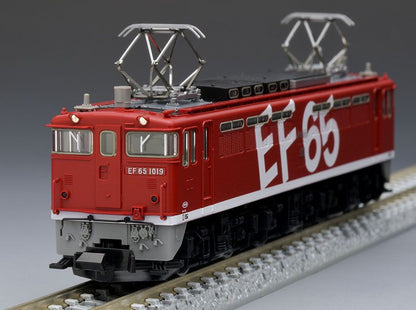  Tomix 7155 JR Electric Locomotive Type EF65-1000 (No. 1019/ Rainbow Painting) (N Scale)