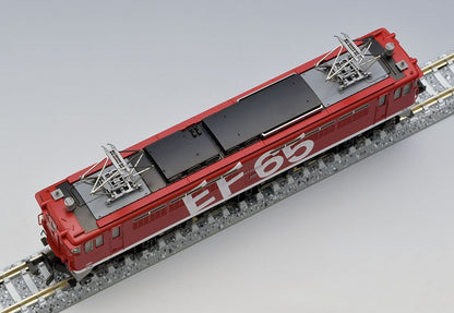  Tomix 7155 JR Electric Locomotive Type EF65-1000 (No. 1019/ Rainbow Painting) (N Scale)
