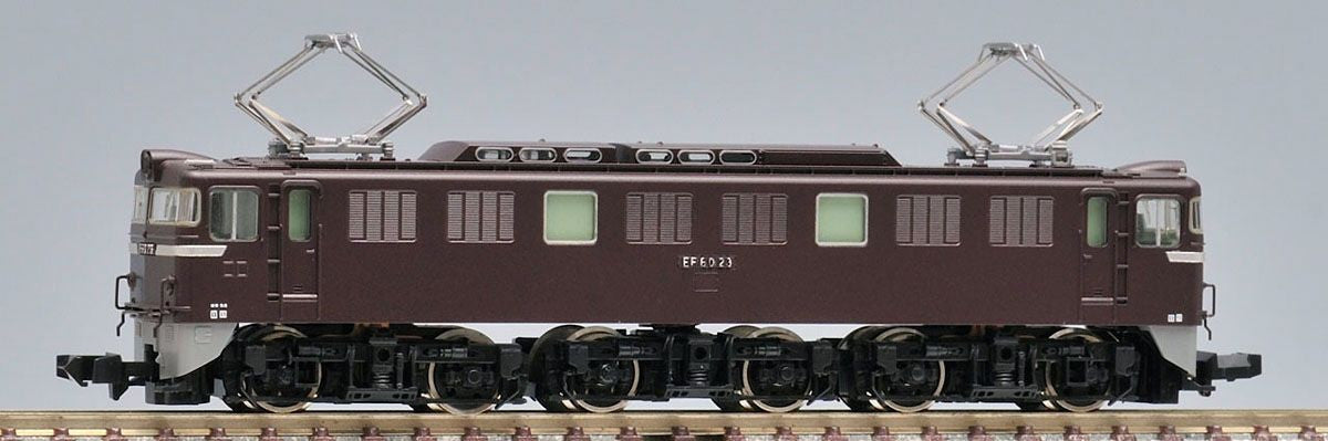  Tomix 9121 JNR Electric Locomotive Type EF60-0 (2nd Edition/Brown) (N Scale)