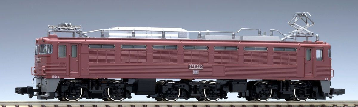  Tomix 9133 JNR Electric Locomotive Type EF81-300 (1st Edition/Rose) (N Scale)