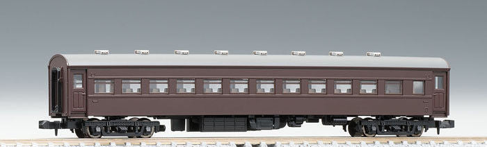  Tomix 9514 JNR Passenger Car OHA 62 Brown (N Scale)