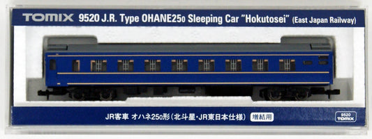  Tomix 9520 JR Type OHANE25-0 'Hokutosei' (East Japan Railway) (N Scale)