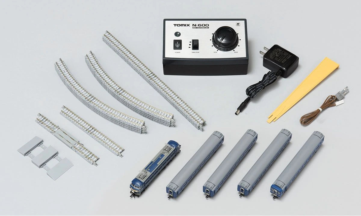  Tomix 90185 EF66 & Blue Train Starter Set (5 Cars Set) (N Scale)