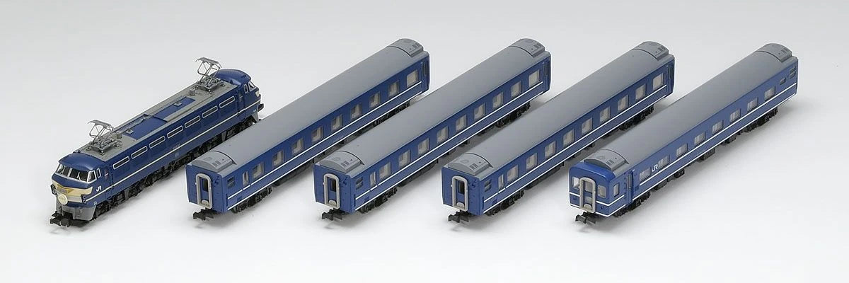  Tomix 90185 EF66 & Blue Train Starter Set (5 Cars Set) (N Scale)