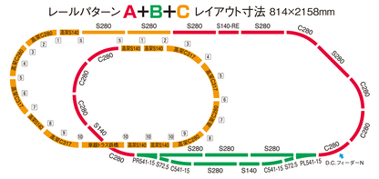  Tomix 90951 My Plan DX-PC (Track Layout A+B+C) With Power Controller (N Scale)