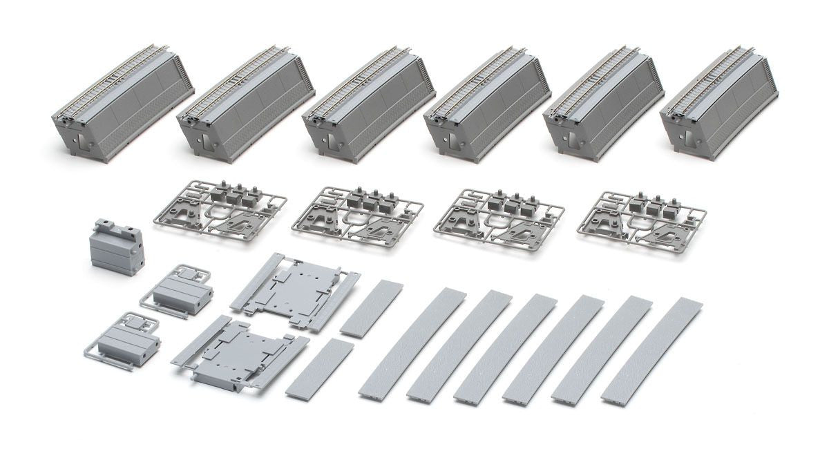  Tomix 91047 Embankment Large Curve Rail Double Track Set (N Scale)