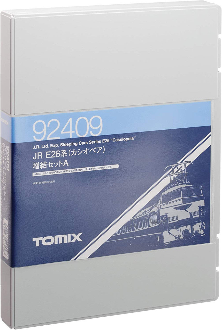  Tomix 92409 Series E26 Cassiopeia 4 Car Add-on Set A (N Scale)