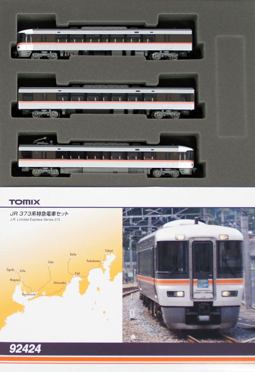  Tomix 92424 JR Series 373 Limited Express 3 Cars Set (N Scale)