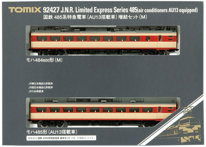  Tomix 92427 JNR Limited Express Series 485 (AU13 Equipped) 2 Cars Add-on Set (N Scale)
