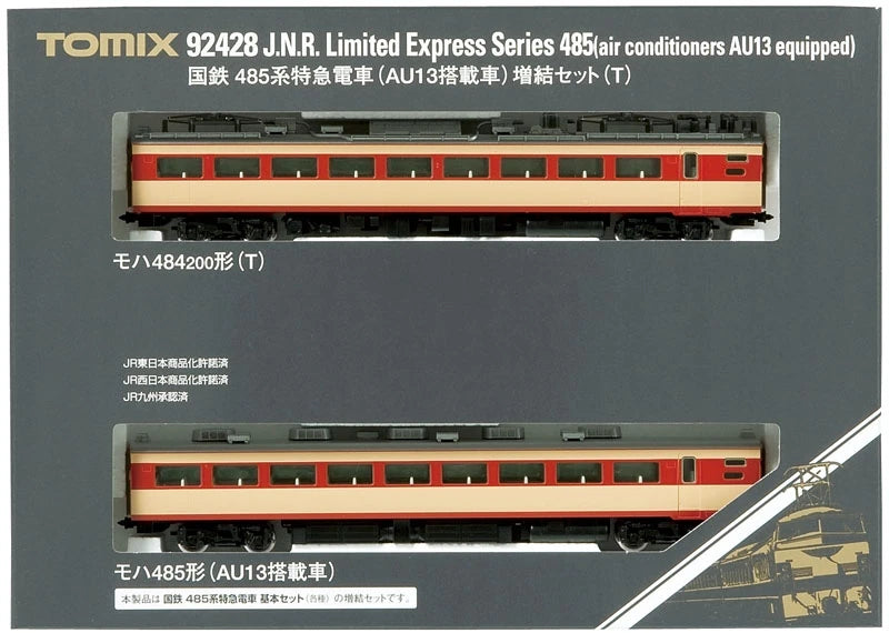  Tomix 92428 JNR Limited Express Series 485 (AU13 Equipped) 2 Cars Add-on Set (N Scale)