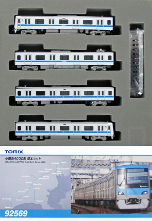  Tomix 92569 Odakyu Electric Railway Series 4000 4 Cars Set (N Scale)
