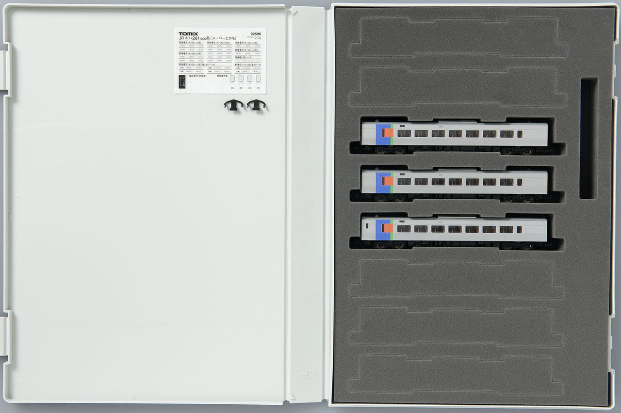  Tomix 92596 JR Limited Express KIHA 261-1000 Super Tokachi 3 Cars Add-on Set (N Scale)