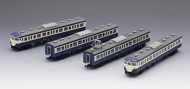  Tomix 92825 JNR Series 113-1500 Suburban Train Yokosoka Color 4 Cars Set B (N Scale)