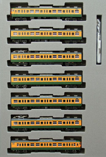  Tomix 92838 JR Suburban Train Series 115-1000 Shonan Color 7 Cars Set (N Scale)