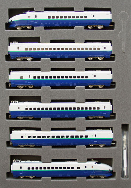  Tomix 92852 JR Series 200 Tohoku/Joetsu Shinkansen (Renewal) 6 Cars Set (N Scale)