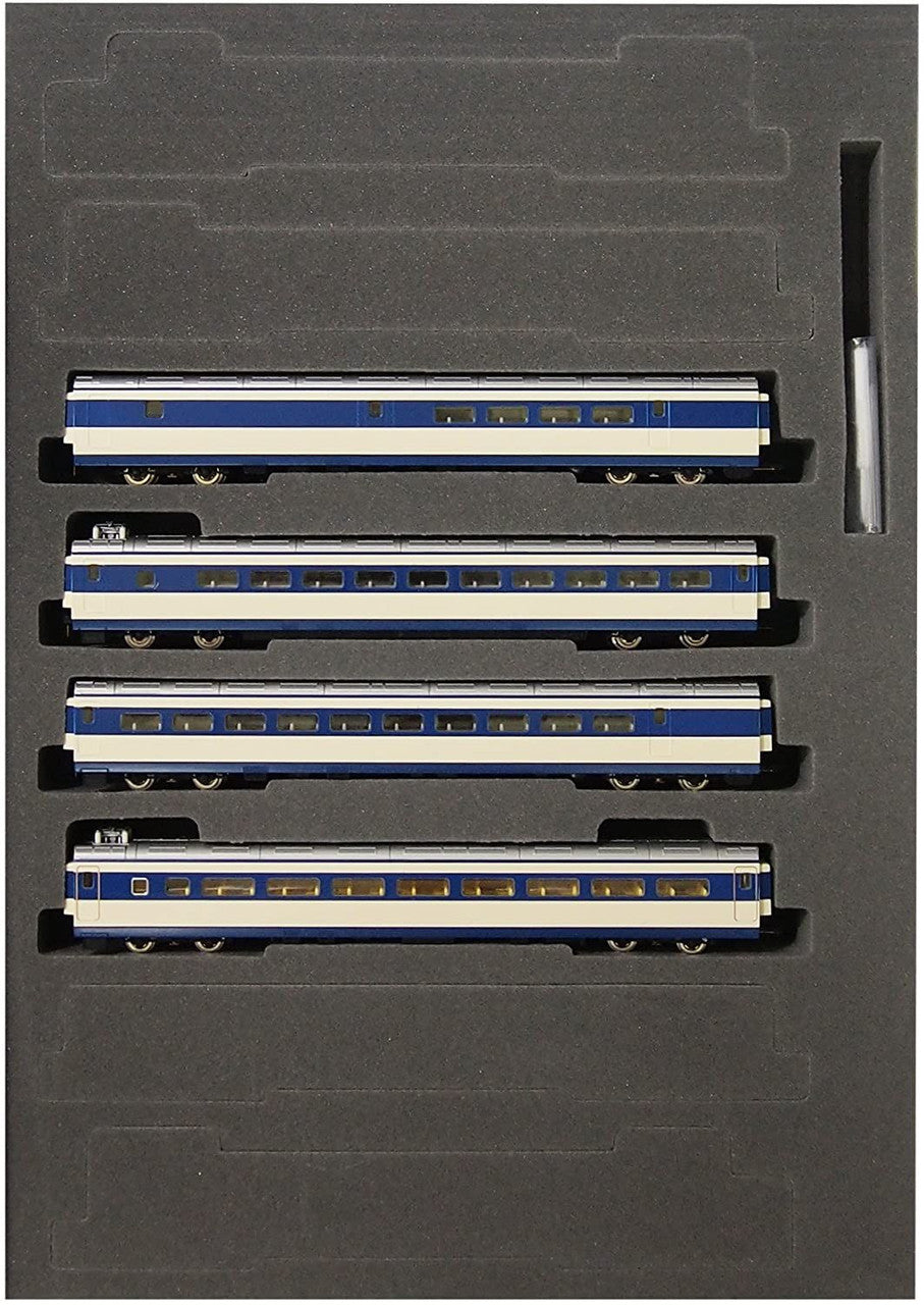  Tomix 92874 JNR Series 0 Tokaido/Sanyo Shinkansen (Large Window/ Early Type) 4 Cars Add-on Set A (N Scale)